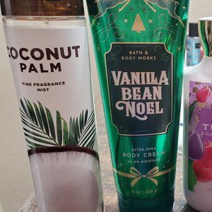 Full size bath and body products